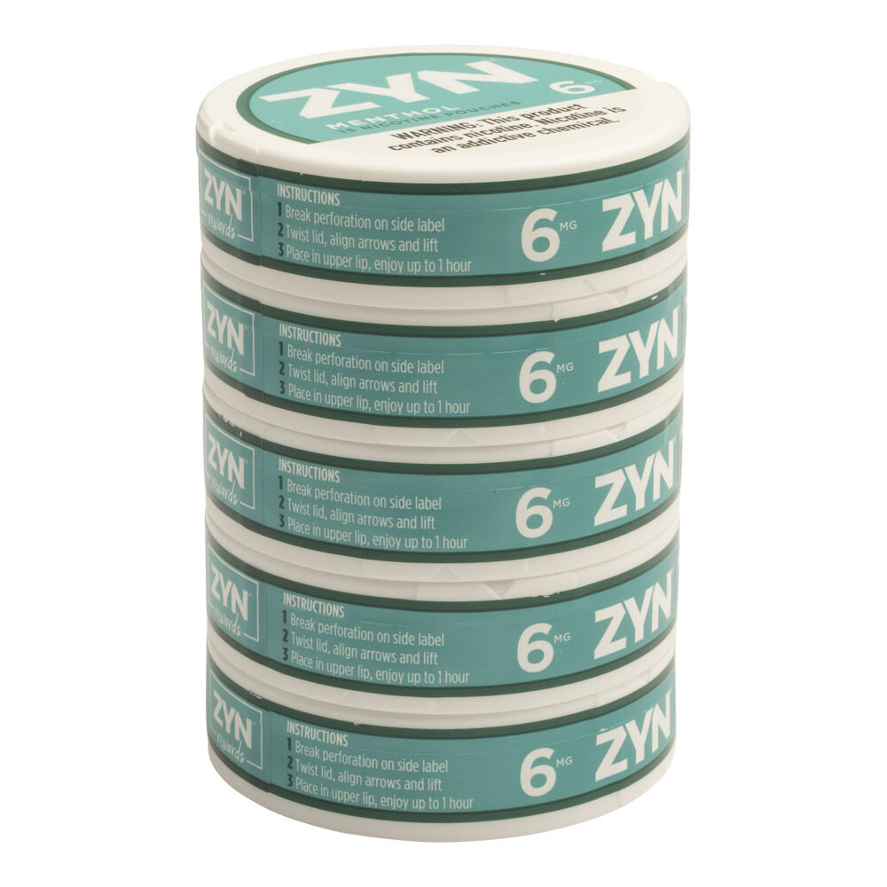 Menthol 6MG Nicotine Pouches, , jrcigars